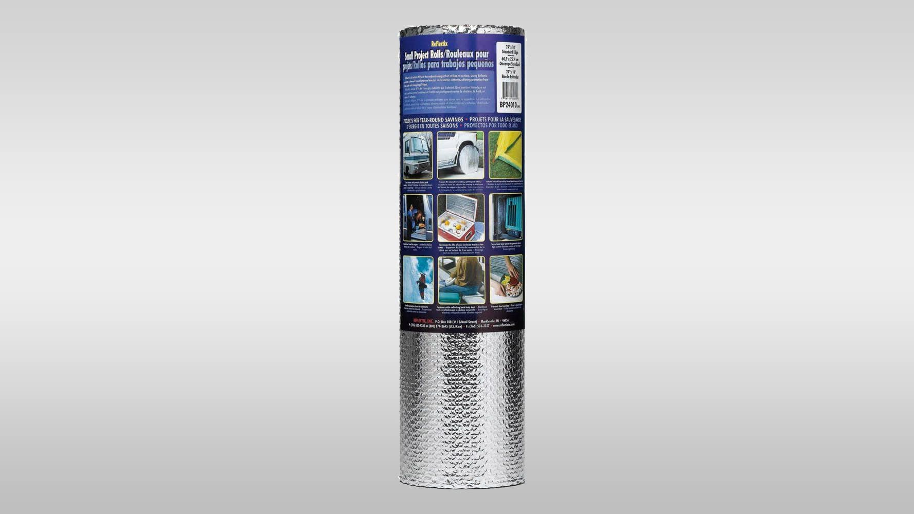 Reflectix Double Bubble Insulation for Windows and Vents 24"x10